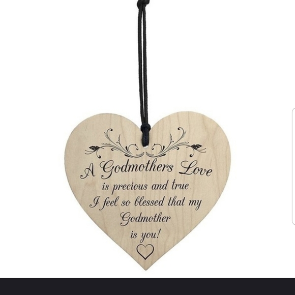 Very nice Godmother wood hanging sign - Picture 2 of 6